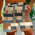 thumbnail image 1 of Puntoco Pantalones Cortos Con Estampado Hawaiano Para Hombre, Pantalones Cortos Con Bolsillo Y Cordón Xl, Pantalones Cortos Para Hombre, 1 of 6