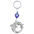 thumbnail image 1 of Eye Keyring,Lucky Eye Keychain Blue Blue Eye Keychain Dolphin Pendant Keychain Elevate Your Experience, 1 of 5
