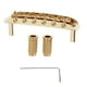 thumbnail image 2 of Puente de guitarra profesional, conjunto de sillín de puente de guitarra de aleación de zinc duradero para Oro perfke Puente de silla de montar, 2 of 6