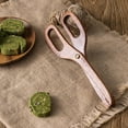 thumbnail image 4 of BZPIZ Kichen Supplies Grill Tongs Wooden Tongs Multi-function Precision Cooking Tongs Kitchen Serving Tong, 4 of 9