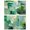 Gallery Wrapped, variant on Fresh Beginning Set Canvas Set of 2 Green and Blue Art by Art Remedy, Gallery Wrapped, 45 x 30