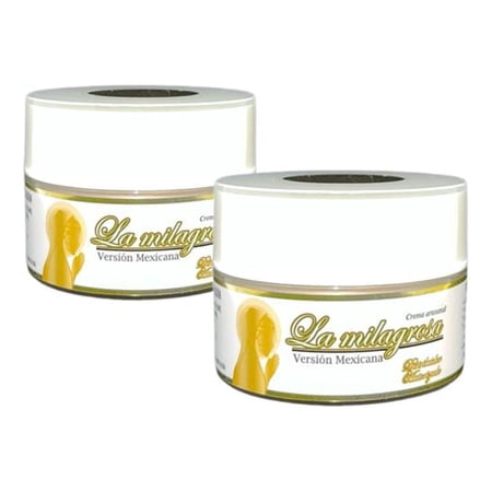 Crema La Milagrosa Mexicana 2 Pack Formula Renovada Unisex El Mejor Aliado