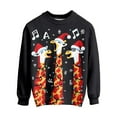 thumbnail image 5 of Byoo Christmas Toddler Boys Sweatshirt Giraffe Graphic Round Neck Knited Ribbed Top Holiday Casual Xmas Pullover Shirt, 5 of 5