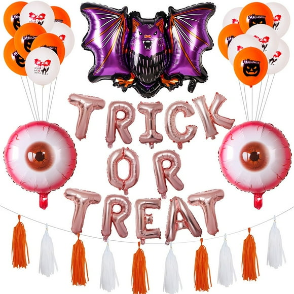 TopLLC Halloween Decor Fall Decor Halloween Balloons Decorations Skull Accessories House Party Halloween Party Favor