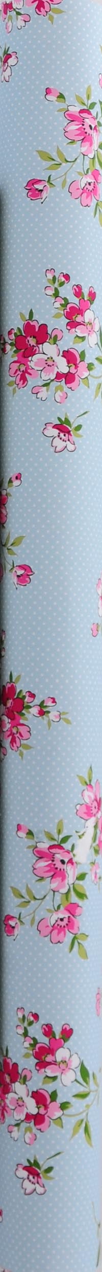 Waverly Inspirations By the Yard 100% Cotton Fabric Print Small Floral, Aqua, 44" Wide for Quilting & Sewing