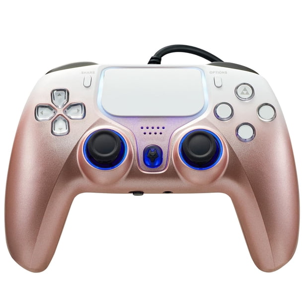 Controlador con Cable para PS5 NBCP Turbo, Doble Vibración, Cable de 3 m