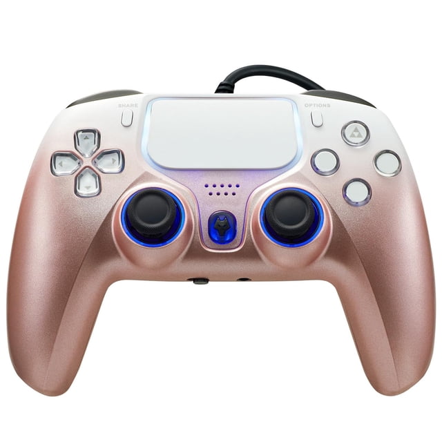 Controlador con Cable para PS5 NBCP Turbo, Doble Vibración, Cable de 3 m