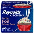 thumbnail image 2 of Reynolds Kitchens 2.5 in. Foil Baking Cups 32 ct Container, 32.0 CT, 2 of 2