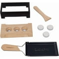 thumbnail image 3 of Cucina Pro Cheese Raclette w Foldable Handle- Candlelight Cheese Melter Pan w Spatula and 3 Tea Light Candles - Melts in Under 4 Minutes, Small Portable, Great for Dinner Parties, Appetizers, Gift, 3 of 6