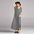 thumbnail image 3 of Classic Striped Maxi Dress, 3 of 11