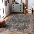 thumbnail image 3 of Hauteloom Kitango Hallway, Kitchen Runner Rug - Oriental Traditional Bohemian - Brown, Green - 2'11" x 10', 3 of 19