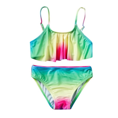 

Sngxgn Girls Long Sleeve SwimsuitGirl s 2 Piece Long Sleeve Rash Guard Swimsuit UPF 50 (Multiple Colors) Green 7-8 Years