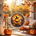 thumbnail image 4 of Halloween DIY Acrylic Puzzle Suncatcher Stained Glass Transparent Window Hanging Ornament With Metal Chain, 4 of 4