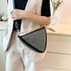 thumbnail image 4 of Bolsa de hombro con diamantes de imitación triangulares, de mensajero de compras para mujer (negro) Ehuebsd Para Estrenar, 4 of 9