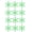 Green#4, variant on Glowing 12PCS LED Snowflake Wall Set, Multi-Color Remote Controlled Christmas Winter Wall Lights, Easy Stick Holiday Decor (Green)