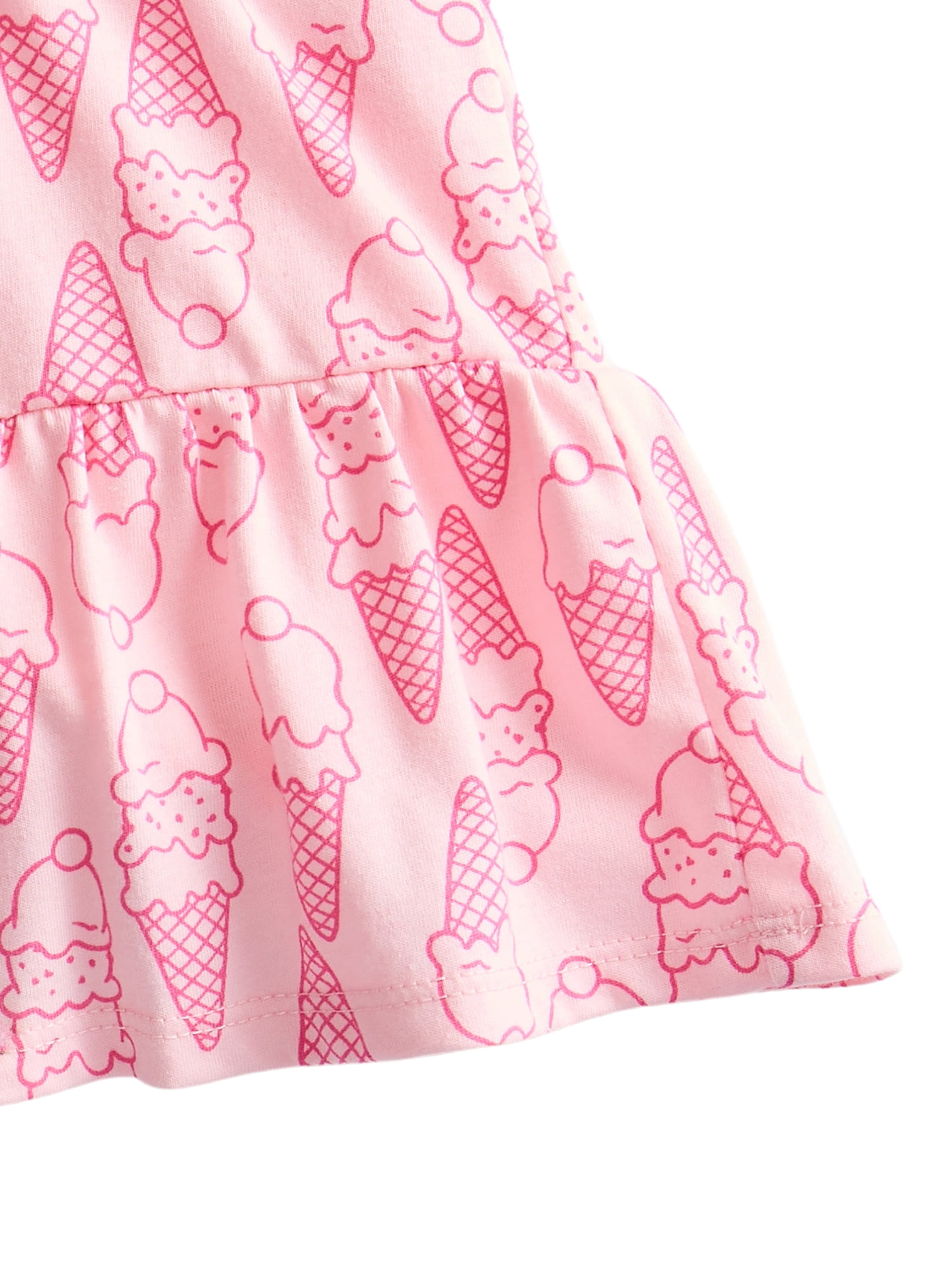 Wonder Nation Toddler Girls Tiered Ruffle Scooter Skirt, Sizes 18M-5T