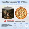 thumbnail image 2 of Lampshades 2 Pack Majestic Mallard Duck Natural Pond Greenery Dramatic 13"x13"x10" Light Shade for Table Lamps Floor Lamps Drum Lamp Shades Lampshade Replacement Easy Assembly, 2 of 8