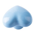 thumbnail image 2 of kurtrusly Cabinet Handle Heart Shape Solid Color Replacement Decorative Home Kitchen Bathroom Drawer Door Pull Knob Accessories Blue 1Set, 2 of 6