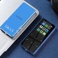 thumbnail image 3 of Portable MP3 Player, TFT Touch Bluetooth Walkman, 1.8-Inch Full Touch Screen Walkman(Blue With 32G), 3 of 5