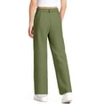 thumbnail image 6 of KAUOD Girls Dress Uniform Pants Baggy Wide Leg Straight Long Trousers with Pockets Teen Kids Performance Business Pants, 6 of 7