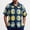 03 Multicolor, variant on YueHuiYing Men's Knit Sweater with Crochet-Style Detail Solid Color Summer Short-Sleeve Cardigan Pullover Top