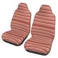 thumbnail image 1 of ZICANCN Car Seat Covers Front Seats Only,Patriotic Stars Stripes Red Automotive Seat Covers Protectors for Cars Trucks Suv 2 Pack, 1 of 8