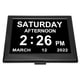 thumbnail image 3 of Reloj calendario digital con pantalla grande de 8", 100-240 V, enchufe de EE. UU., alertas de medicación y 12 alarmas, 3 of 8