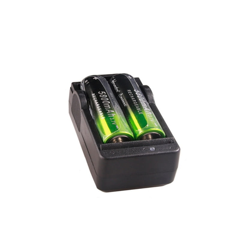 New Smart Double 3.7V Battery Charger For 18650 Rechargeabl Li-ion Battery GO 