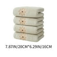 thumbnail image 2 of Under $20 Hand Towels,Towel 4 Pcsborder Europe And The United States Foreign Trade Wholesale Absorbent Dry Face Towel Washcloth, 2 of 6