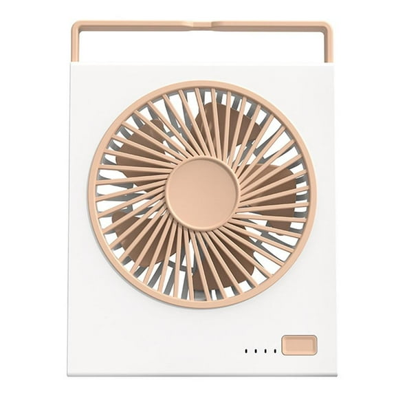 Portable Mini Desk Fan: Quiet, Adjustable 4-Speed, 180° Rotation for Home