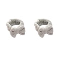 thumbnail image 1 of Sonducket banda para el cabello de moda bowknot spa diadema diadema multicolor cuidado de la piel diademas artículos para el hogar accesorios Verde 2Conjunto, 1 of 6