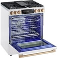 thumbnail image 6 of 30 Inch Slide-In Gas Smart Range with 5 Sealed Burners, 6.3 cu. ft. Oven Capacity, Storage Drawer, 6 of 10