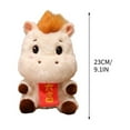thumbnail image 2 of Chinese Zodiac Horse Plushes Doll, Lunar New Year Stuffed Horse Plushes Toy, New Year Gift for Your Family And Friend, 2 of 6