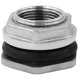 thumbnail image 1 of 2inch Water Tank Connector SUS304 Stainless Steel Thru-Bulk Fitting, 1 of 5