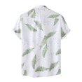 thumbnail image 3 of XDZJLR Mens Shirts for Short Sleeve Button Down Tropical Summer Beach Shirts for Men, 3 of 7