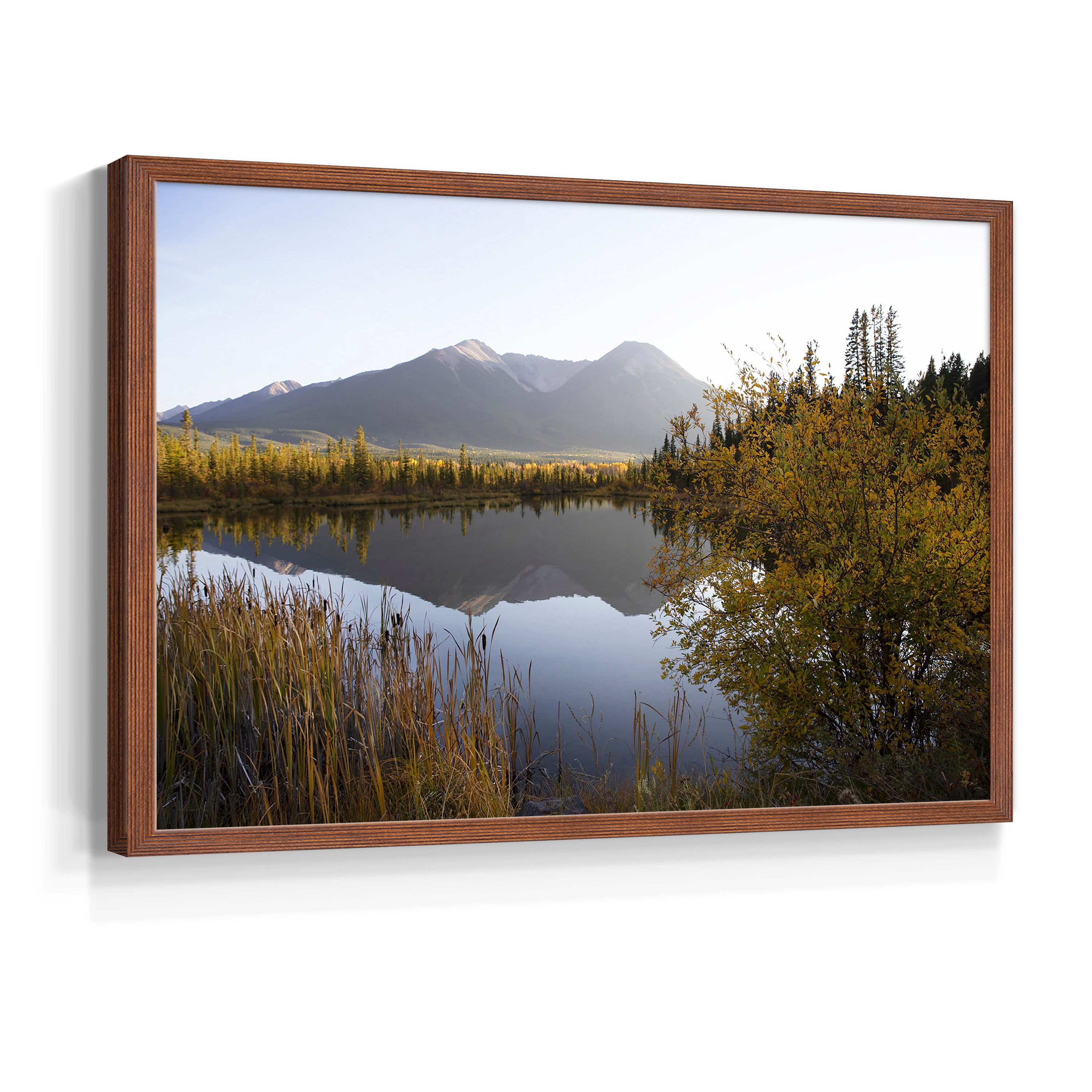 Low Light on Vermillion by Carol Robinson - Restickable Framed Giclée Print