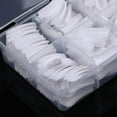 thumbnail image 4 of French False Nail Tips French Nail Art Tips 500pcs White French Acrylic Style Artificial False Nails Tips With Box (White), 4 of 8