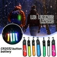 thumbnail image 2 of LED Glowing Luminous Reflective Backpack Hanging Light Night Running Outdoor Sport Light Alert Wristband Armband, 2 of 9