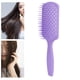 thumbnail image 5 of Cepillo De Paleta Para El Cabello, Cepillo De Paleta Para Desenredar Evitar La Pérdida De Cabello Mango Esmerilado Masaje Del Cuero Cabelludo Para Peluquería Fyydes Descripción de la referencia, 5 of 5