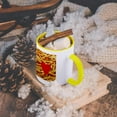 thumbnail image 5 of 3dRose, I Love French Fries, 15oz Two-Tone Yellow Mug, 5 of 7