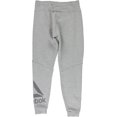 thumbnail image 2 of Reebok Mens Marble Melange Athletic Sweatpants, Grey, Small, 2 of 2