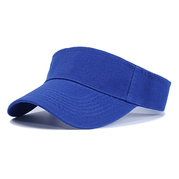 Qhkie Sport Sun Visor Hats Adjustable Empty Top Baseball Cap Cotton Ball Caps for Women and Men