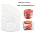 thumbnail image 4 of Burger Patty Paper - 200Pcs - Meat Separator - Waterproof, Oil-proof - Square/Round Wax Paper - Multipurpose Disposable Hamburger Sheets - BBQ Meat Press Paper - Kitchen Supplies, 4 of 8