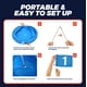 thumbnail image 5 of Set de juego de golf TOY Life Golf Bucket de 3 hoyos para toda la familia, 5 of 9