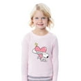 thumbnail image 3 of Peanuts Toddler Girls' Loved Snoopy Woodstock Valentine's 2PC Long Sleeve Pajama Set, 3 of 4