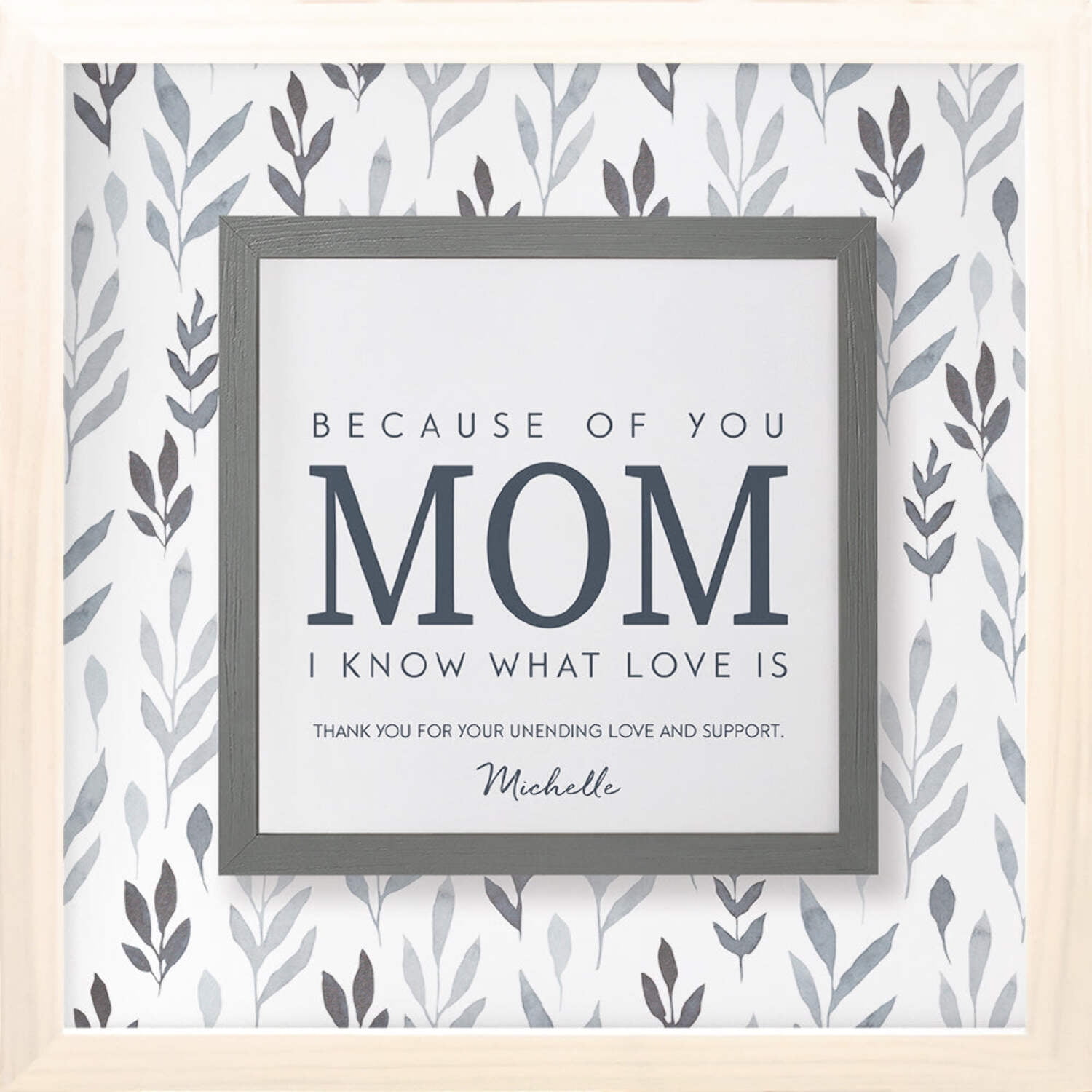 Mother's Day Birthday Personalized Print or Framed Print | Mom You Are Love