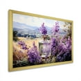 thumbnail image 2 of Designart "Perfumes Inspired by Lavender Fields II" Fashion Framed Wall Art Decor - Glam Purple Perfumes Living Room Framed Canvas Art, 2 of 6