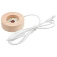 thumbnail image 1 of Homoyoyo Night Light Base Display Stand Crystal Balls Base Warm Light 1Pcs, 1 of 8