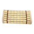thumbnail image 2 of veasfak Bamboo Headrest Pillow Sauna Neck Rest Chinese Design Versatile Neck Support solid wooden frame, 2 of 9