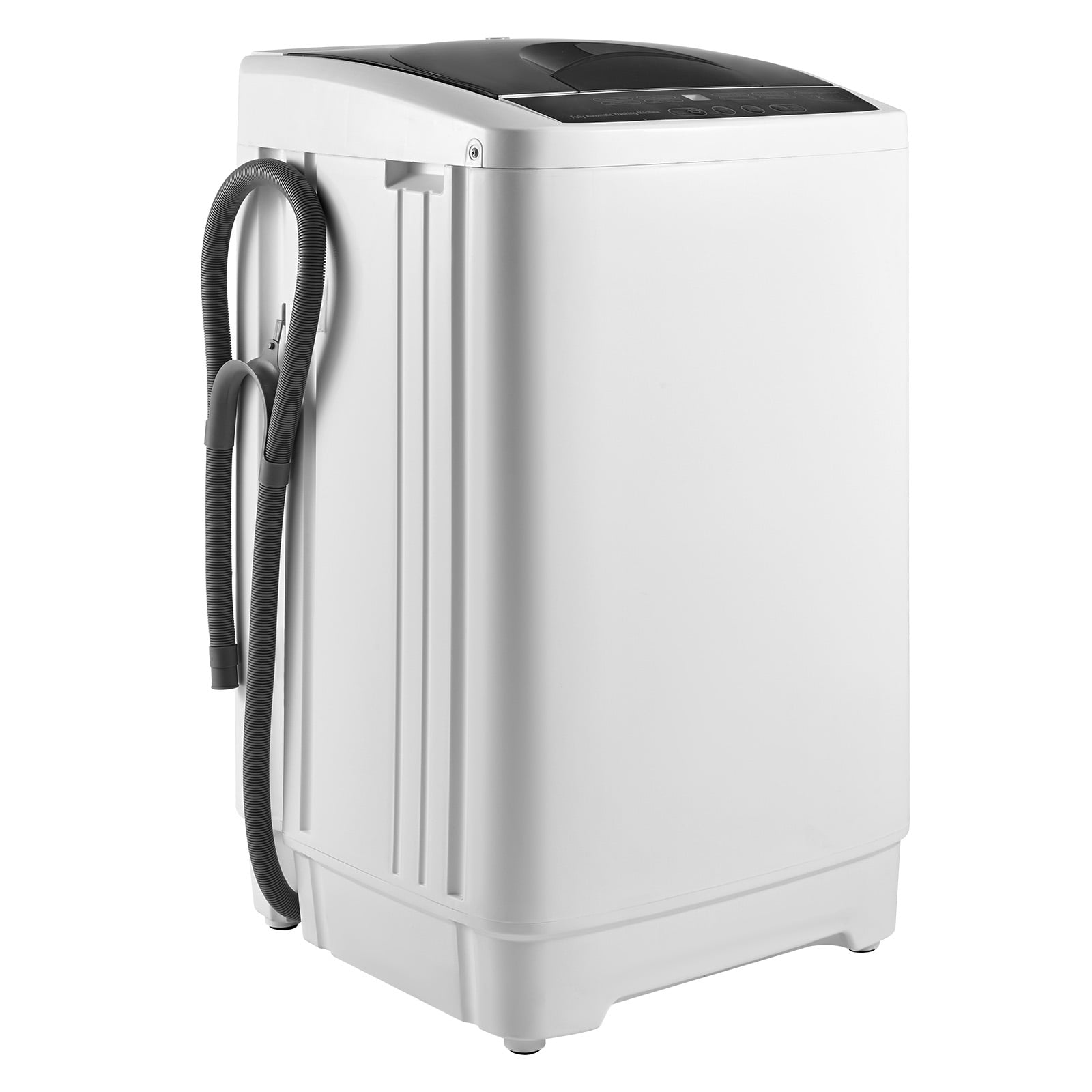 Portable Washing Machine, Portable Washer 1.3 cu.ft with LED Display, Stainless Steel Drum, 8 Wash Programs & 6 Adjustable Water Levels, Portable Washer Machine for Apartments, RVs, and Dorms